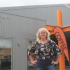 Otautau Connect Church pastor Anita de Wolde at the entrance of the new community hub opened at...