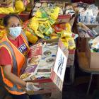 Preparing to ship tens of thousands of dollars worth of supplies to Tonga is Dunedin Tongan...