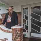 Joseph Potter pictured at his rental property in Dunedin in August last year. PHOTO: GERARD O...