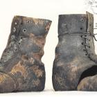 Well-preserved 19th-century men’s boots are one of the few clues to the identity of a gold miner...