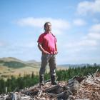 Palmerston resident Craig Alter is developing a new mountain bike park in the East Otago township...