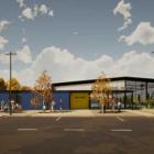 A preliminary design of the exterior of the new Mosgiel Pool. IMAGE: SUPPLIED