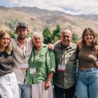 Celebrating Wanaka snowboarder Zoi Sadowski-Synnott’s gold medal at the Wanaka Fan Zone were ...