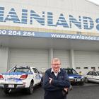 Mainland Air chief executive Philip Kean outside the company’s hangar at Dunedin Airport. PHOTO:...