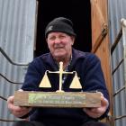 Russell O’Hara, of Stirling, won the R.B. Murray Trophy for selling the heaviest pen of steers at...