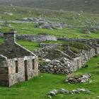 The remnants of stone dwellings at St Kilda, Scotland. PHOTO: SUPPLIED