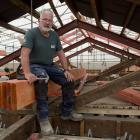 Residential Renovations owner Alistair Carson on a building site in Dunedin. PHOTO: GERARD O’BRIEN