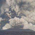 The December eruption of Hunga Tonga Hunga Ha'apai, which preceded the massive January eruption...