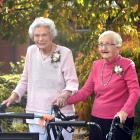 Preparing for their birthdays in the coming days are Birchleigh Residential Care Unit residents...
