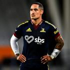 A disappointed Aaron Smith after the Highlanders' 21-22 loss the Hurricanes in Dunedin last week....