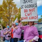 New Christchurch mums and midwives marched to St George's Hospital to hand deliver a petition to...