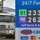 Fuel prices have increased 32% in the year to March. PHOTO: GREGOR RICHARDSON