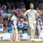 Ben Stokes during England's test series against the West Indies in March. Photo: Getty Images