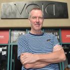 Neil Gaudin outside Void Clothing, in Albion Place, on one of his final days in the store. PHOTO:...