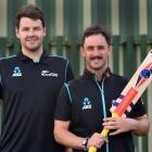Otago duo Jacob Duffy and Hamish Rutherford leave for England at the weekend for the Black Caps...