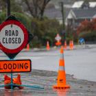 Flooding in Christchurch on May 30 last year. Photo: Gety Images