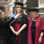 Graduating with a bachelor of science at the University of Otago in  Dunedin on Saturday is Kes...