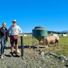 Diana Jamieson, national sales account manager for Future Post, with Tjaart GrovPost. PHOTO:...