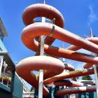 The Moana Pool hydroslide. PHOTO: PETER MCINTOSH
