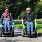 Rolleston residents Linda Klok and John Sloan have increased mobility with their new Omeos. Photo...