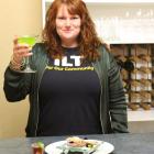 Invercargill Licensing Trust marketing executive Nikki Buckley showcases a trio of oysters from a...