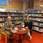 Dunedin Public Libraries’ reading promotion co-ordinator Jackie McMillan (left) and Alzheimer’s...