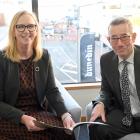 Otago Community Trust chief executive Barbara Bridger and chairman Diccon Sim at the trust’s...