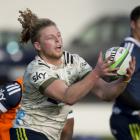 Scott Gregory trains with the Highlanders at the University Oval yesterday. PHOTO: GERARD O'BRIEN
