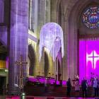 One of the works in Karen Sewell’s art installation 'Luminary/Luminare', which will be on display...