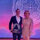 K&amp;J Growth co-founder Kale Panoho, of Dunedin, holds his award at the Whakaata Maori 2022...