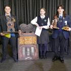 Winners in the Otago-Southland manu korero competition in Invercargill yesterday are (from left):...