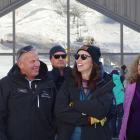 Remarkable ski area manager Ross Lawrence gave a tour of the skifield to the Prime Minister.PHOTO...