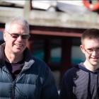 Invercargill man Nigel Winter, pictured with his son, Logan, has been recognised at the 2022...