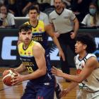 Sam Timmins in action for the Nuggets against the Wellington Saints at the Edgar Centre in May....