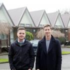 Your Property Solutions directors Billy McLachlan (left) and Slade Hocking, both of Christchurch,...