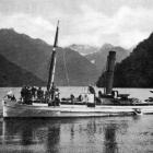 Lake Te Anau tourist steamer Tawera. — Otago Witness, 16.5.1922