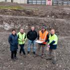 The Roxburgh pool project has been bolstered by a $95,000 grant from Contact. At the pool site...