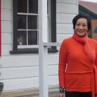 New Lawrence Chinese Camp Charitable Trust chairwoman Denise Ng stands in front of the camp’s...