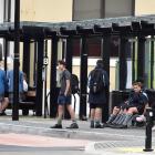 The Dunedin bus hub. PHOTO: PETER MCINTOSH