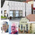 Repairs to run down buildings such as these in Lawrence (top) and Tapanui may soon be enforceable...