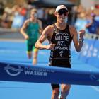 Triathlete Hayden Wilde wins a world series race in Hamburg earlier this month. PHOTOS: GETTY IMAGES