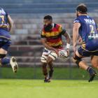 Waikato loose forward Rupeni Tamani (centre) is one of two outside signings for Otago’s NPC...