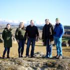 Visiting Elephant Rocks yesterday as part of the Unesco Global Geopark assessment of the Waitaki...