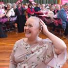Ms Watson is all smiles minus her hair after the charity cut. PHOTOS: GREGOR RICHARDSON