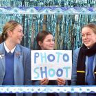 St Hilda’s Collegiate School pupils (from left) Josie Wither (16), Elyse Birks (14) and Georgia...