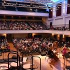 The Cafe Operano band perform at the Concert for Ukraine at the Dunedin Town Hall last night,...