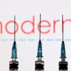 Moderna says trial data showed that when given as a fourth dose, the variant-adapted shot raised...