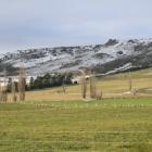 Snow on the hills in Central Otago in June, 2018. PHOTO: ODT FILES