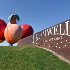 Cromwell’s landmark big fruit sculpture was last painted in 2016 at a cost of $37,000. PHOTO:...