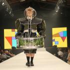 Port Chalmers’ designer Simone Montgomery won the Open Avante Garde section at the Hokonui...